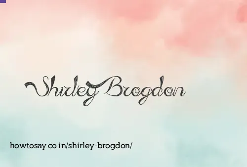 Shirley Brogdon
