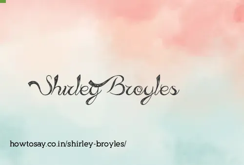 Shirley Broyles