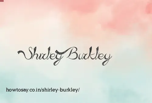 Shirley Burkley