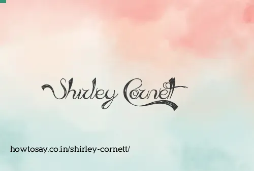 Shirley Cornett