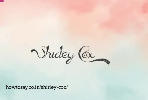 Shirley Cox