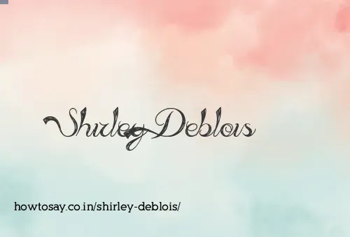 Shirley Deblois