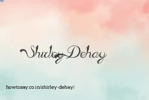 Shirley Dehay