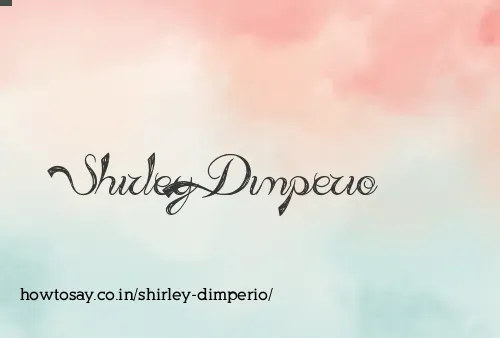 Shirley Dimperio