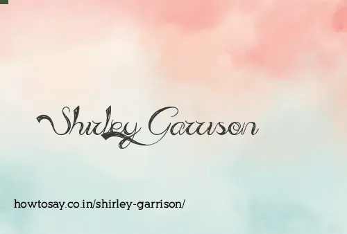 Shirley Garrison