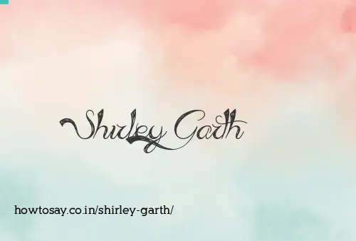 Shirley Garth