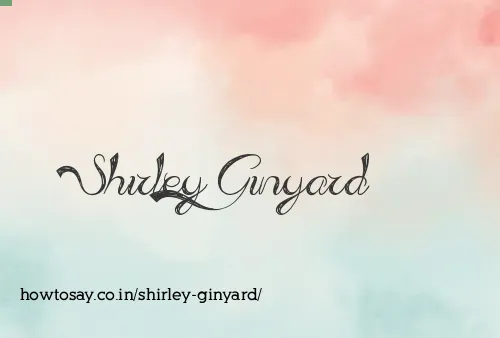 Shirley Ginyard