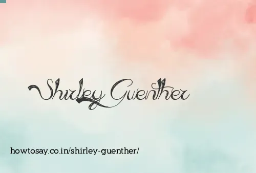 Shirley Guenther