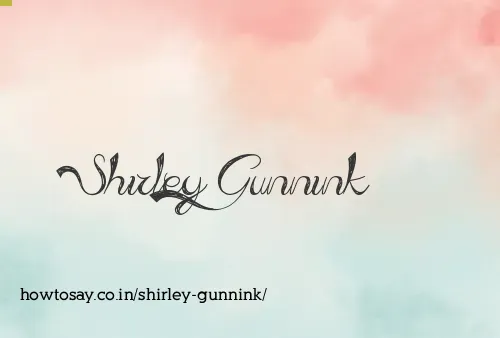 Shirley Gunnink