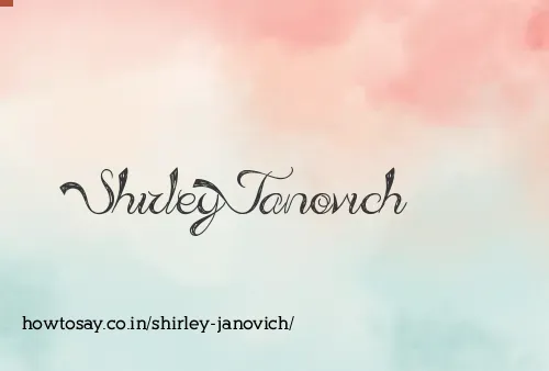 Shirley Janovich