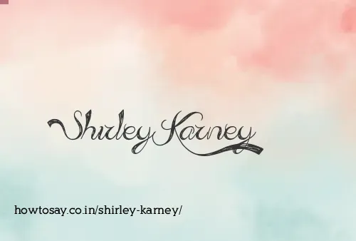 Shirley Karney
