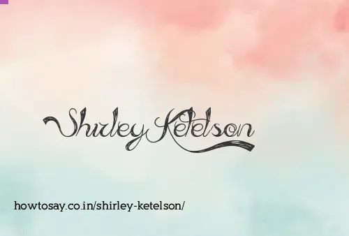 Shirley Ketelson