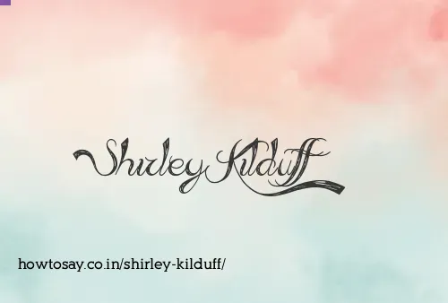 Shirley Kilduff