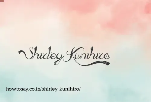 Shirley Kunihiro