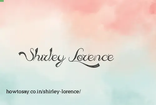 Shirley Lorence