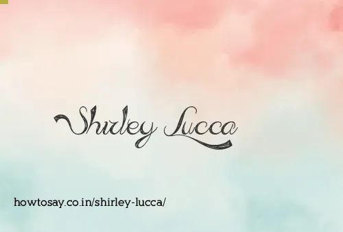 Shirley Lucca