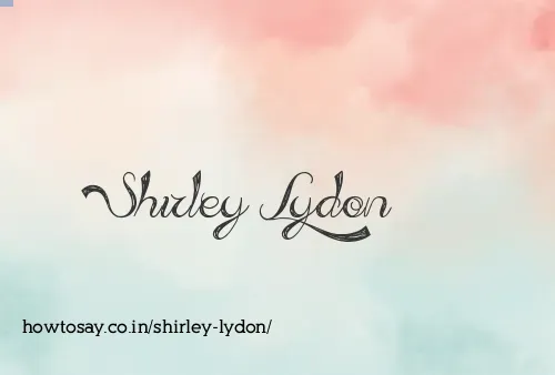 Shirley Lydon