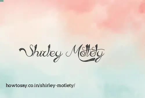 Shirley Motlety