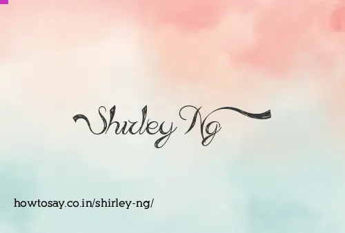 Shirley Ng