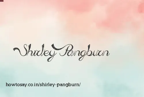Shirley Pangburn