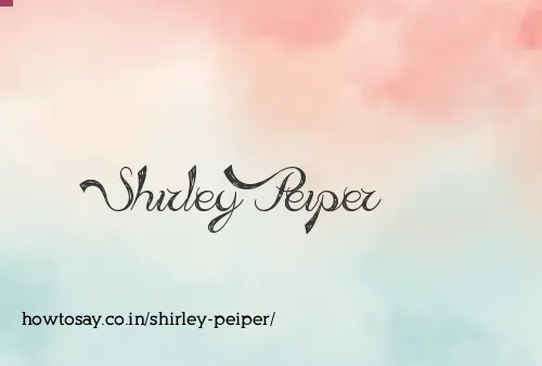 Shirley Peiper
