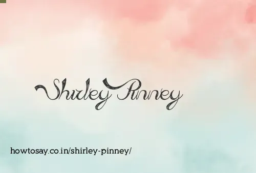 Shirley Pinney