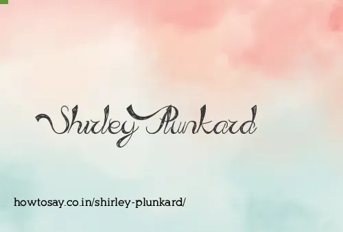 Shirley Plunkard