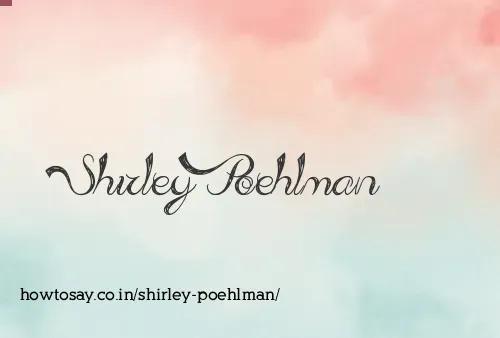 Shirley Poehlman