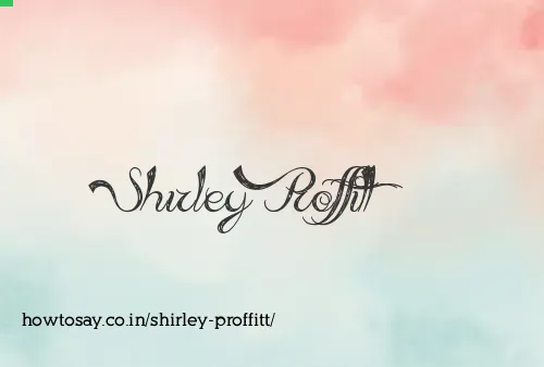 Shirley Proffitt
