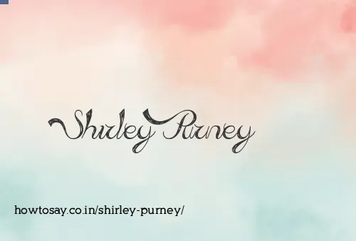 Shirley Purney