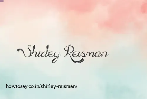 Shirley Reisman