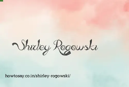 Shirley Rogowski