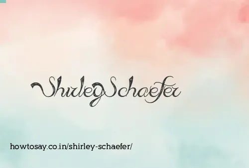 Shirley Schaefer