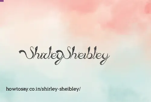 Shirley Sheibley