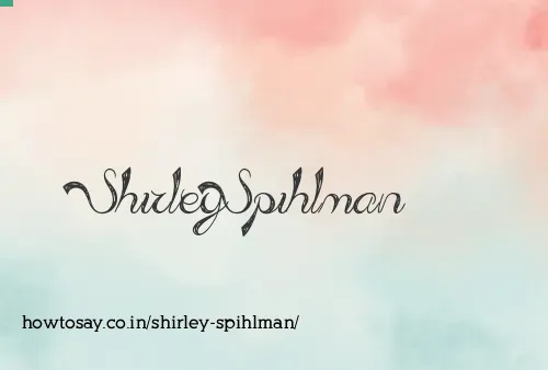 Shirley Spihlman