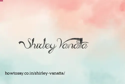 Shirley Vanatta