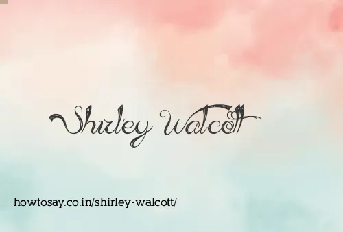 Shirley Walcott