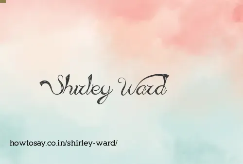 Shirley Ward