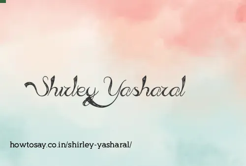 Shirley Yasharal