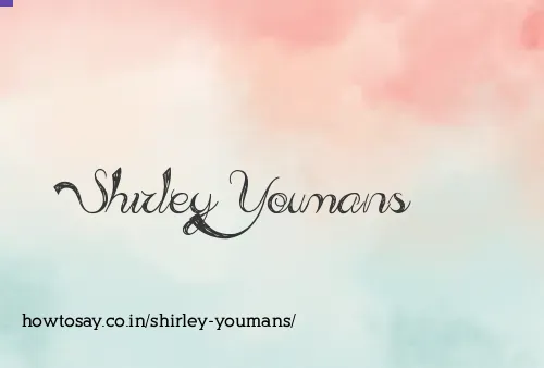 Shirley Youmans