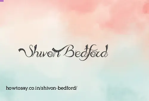 Shivon Bedford