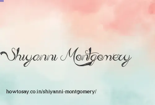 Shiyanni Montgomery
