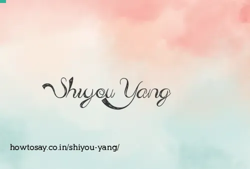 Shiyou Yang