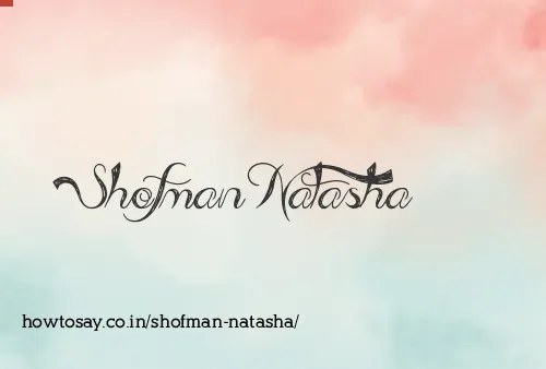 Shofman Natasha