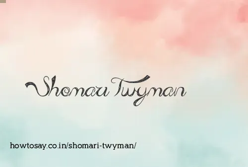 Shomari Twyman