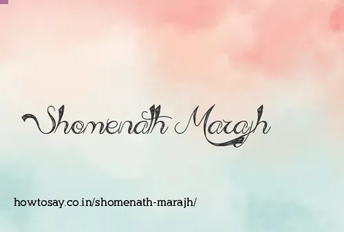 Shomenath Marajh