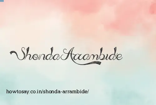 Shonda Arrambide