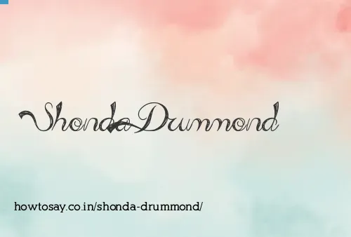 Shonda Drummond