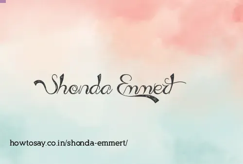 Shonda Emmert