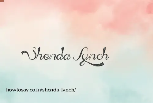 Shonda Lynch